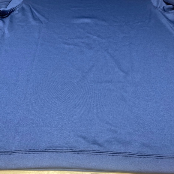 Harlestons Performance Crew Long Sleeve Shirt Color Blue Size Large Tailored Fit - Picture 14 of 16